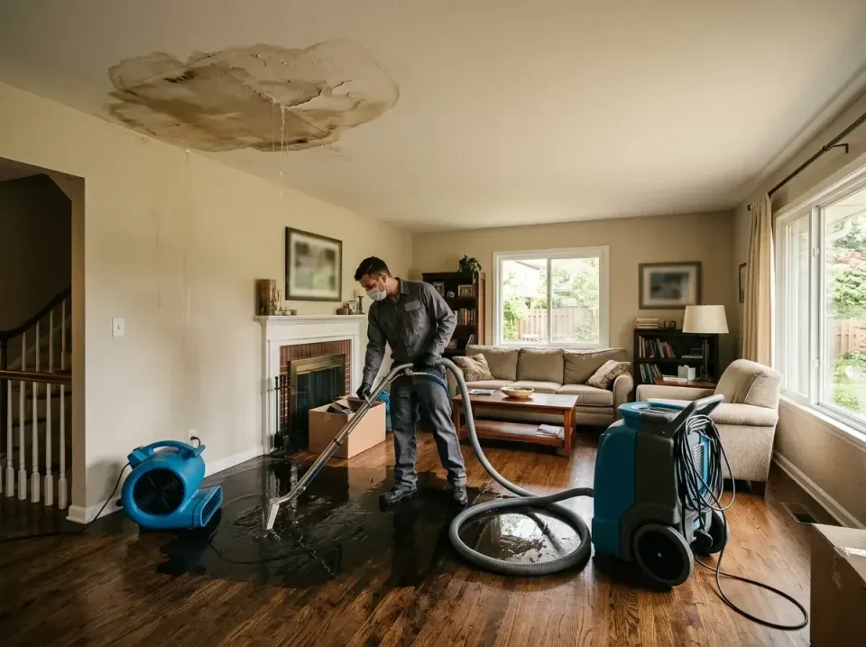 attic-pipe-burst-ceiling-drip-008 — frequently asked questions, Water Damage Restoration & Carpet Care in Coralville, IA
